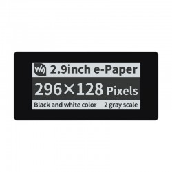 2.9inch Touch e-Paper Module for Raspberry Pi Pico, 296×128, Black / White, SPI