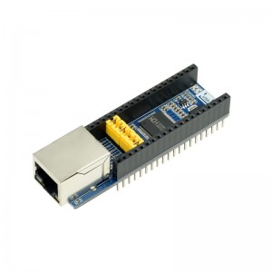 Waveshare Ethernet to UART Converter for Raspberry Pi Pico, 10/100M Ethernet