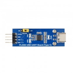 PL2303 USB UART Board (Type C), USB To UART (TTL) Communication Module, USB-C Connector PL2303 USB UART Board (Type C), USB To UART (TTL) Communication Module, USB-C Connector