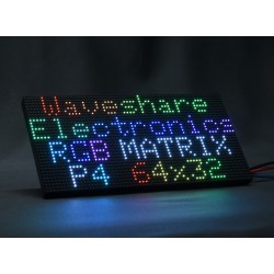 P4 Indoor RGB Full-Color LED Matrix Panel, 4mm Pitch, 64×32 Pixels, Adjustable Brightness 256mm*128mm P4 Indoor RGB Full-Color LED Matrix Panel, 4mm Pitch, 64×32 Pixels, Adjustable Brightness 256mm*128mm