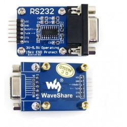 Waveshare RS232 to 5V/3.3V TTL converter Board - SP3232 Based Waveshare RS232 to 5V/3.3V TTL converter Board - SP3232 Based