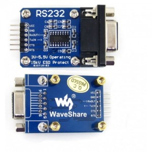 Waveshare RS232 to 5V/3.3V TTL converter Board - SP3232 Based Waveshare RS232 to 5V/3.3V TTL converter Board - SP3232 Based