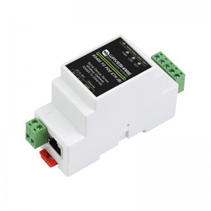 Waveshare RS485 TO POE ETH (B) Industrial serial server, RS485 to RJ45 Ethernet, PoE + Isolation