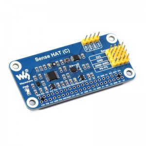 Sense HAT (C) for Raspberry Pi, Onboard Multi Powerful Sensors, Supports External Sensors Sense HAT (C) for Raspberry Pi, Onboard Multi Powerful Sensors, Supports External Sensors