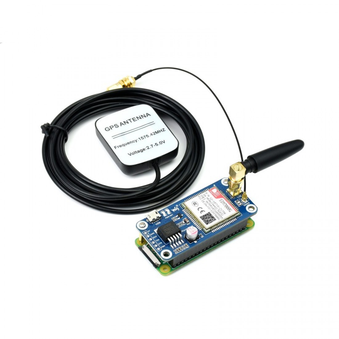 Buy SIM7000G NB-IoT / Cat-M / EDGE / GPRS HAT for Raspberry Pi online ...
