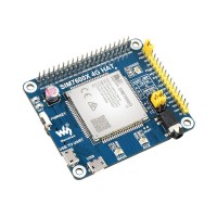 Waveshare SIM7600G-H Based 4G / 3G / 2G / GSM / GPRS / GNSS HAT for Raspberry Pi, LTE CAT4 ***Global Version***