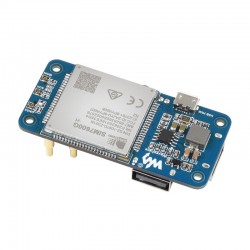 Waveshare SIM7600G-H 4G HAT (B) for Raspberry Pi, LTE Cat-4 4G / 3G / 2G Support, GNSS Positioning, Global Band Waveshare SIM7600G-H 4G HAT (B) for Raspberry Pi, LTE Cat-4 4G / 3G / 2G Support, GNSS Positioning, Global Band