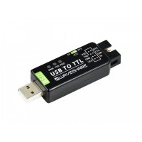 Waveshare Industrial USB TO TTL Converter, Original FT232RL, Multi Protection & Systems Support