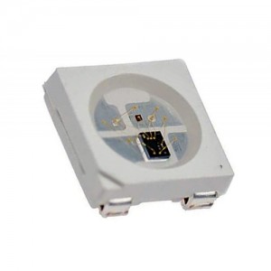 Buy Neopixel WS2812B LED Strip 144LEDs/meter IP67 Waterproof - 1 meter -  WHITE PCB Online in India at