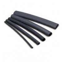 Heat Shrink Sleeve - 2 / 4 / 6mm Diameter - Black - 1 Meter - Woer