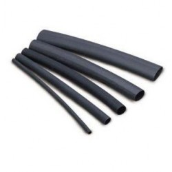Heat Shrink Sleeve - 2 / 4 / 6mm Diameter - Black - 1 Meter - Woer Heat Shrink Sleeve - 2 / 4 / 6mm Diameter - Black - 1 Meter - Woer