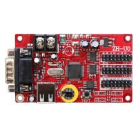 LED Display Controller Card  - 16*2048 Points - USB+ RS232 Serial - P10 LED controller