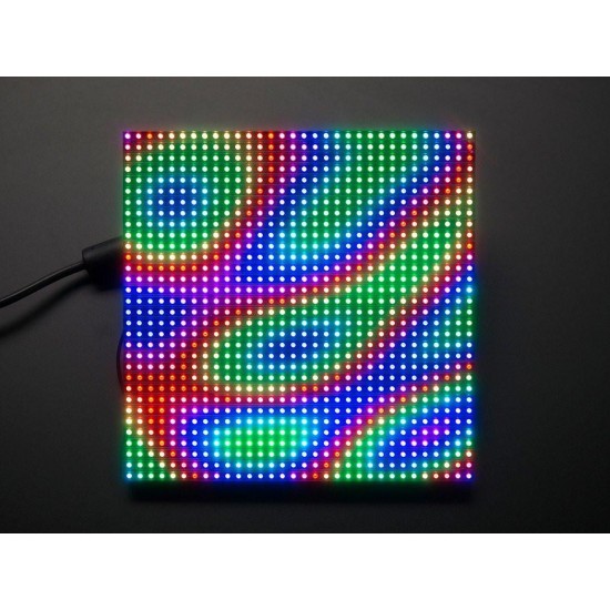 P6 - INDOOR - RGB LED Matrix Panel - 1/16 Scan - 32x32 Pixels - 192mm x 192mm - HUB75
