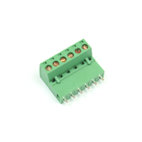 5085-6P Pluggable Terminal Block - 6P - 5.08m Pitch - Straight Male Connector