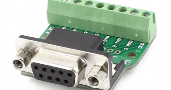Db9 Module Buy RS232 DB9 to Screw Terminal Adaptor Module - DB9 Female Breakout ...