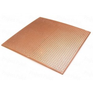 General Purpose PCB - 4x4 inch - 2.54mm Pitch - Tinned Pads