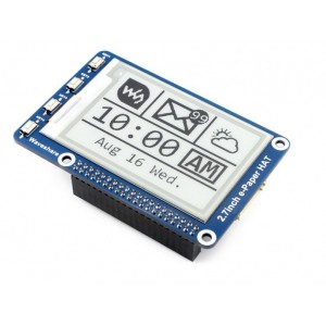 264x176, 2.7inch E-Ink/ E-Paper display HAT for Raspberry Pi 264x176, 2.7inch E-Ink/ E-Paper display HAT for Raspberry Pi