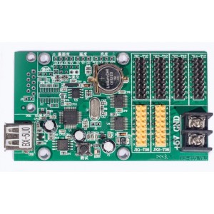 BX-5U0 - USB - 4x HUB12 - 2x HUB8 - 512*64 - 4 Line LED Display Controller BX-5U0 - USB - 4x HUB12 - 2x HUB8 - 512*64 - 4 Line LED Display Controller