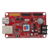 T2 - LED Display Controller Card - Ethernet + USB - 1024*32 - Single Color