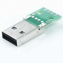 USB Type A male connector Breakout Board USB Type A male connector Breakout Board