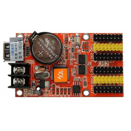 LED Display Controller - 4x HUB12 - 2x HUB08 - 768*64 - 8 MB
