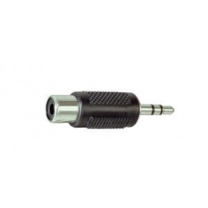 3.5mm Male Stereo to RCA Female Adaptor - Interconnect Adaptor 3.5mm Male Stereo to RCA Female Adaptor - Interconnect Adaptor