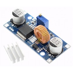 XL4015 DC-DC Step Down Adjustable Power Supply Module w/ Heat Sink
