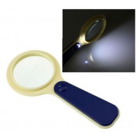 Handheld 5x Magnifier with LED illumination for Electronics Repair Works LJ-009