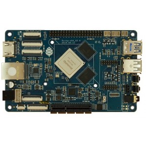 ROCKPro64 - RockChip RK3399 64bit Hexa Core CPU - 4GB RAM - Mali-T860MP4 GPU - USB3.0 - USB-C - PCIe - 4K Video ROCKPro64 - RockChip RK3399 64bit Hexa Core CPU - 4GB RAM - Mali-T860MP4 GPU - USB3.0 - USB-C - PCIe - 4K Video