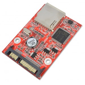 SD Card to 7+15 Pin 2.5" HDD SATA Converter  