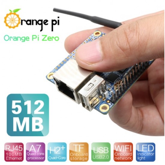 Orange Pi Zero - 512MB RAM - Wifi 