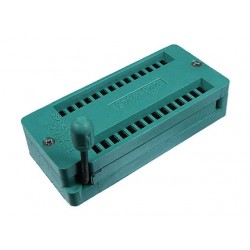 28 Pin ZIF Socket - Wide - 228-2245 - Textool