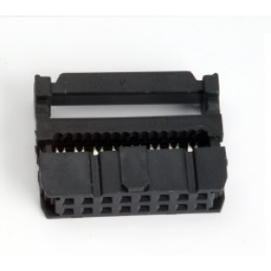 Flat Ribbon Cable Connector - Press Mount - 16 Pin Female - 2.54mm - FRC/ IDC connector Flat Ribbon Cable Connector - Press Mount - 16 Pin Female - 2.54mm - FRC/ IDC connector
