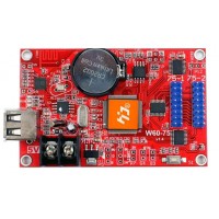 HD-W60-75 - USB + WiFi Seven Color LED Display Controller - 2x HUB75 - 640*64