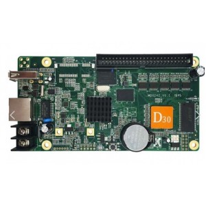 HD-D30 Asynchronous Full Colour LED Display Controller - 512*128 - 50 Pin Connector - 4GB Storage - Cloud Server Support HD-D30 Asynchronous Full Colour LED Display Controller - 512*128 - 50 Pin Connector - 4GB Storage - Cloud Server Support