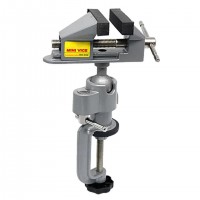 Mini Bench Vise - 360  Rotating Universal Vise - 50mm Jaw Opening - 78mm Jaw Width