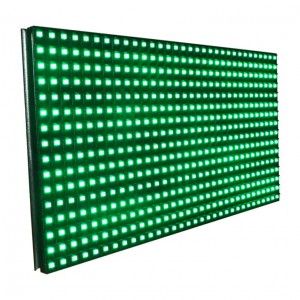 P10 High Brightness  Green LED Display Panel - SMD -  32*16 - 4 Scan - 5V - HUB12 -Semi Outdoor