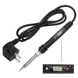 80W Soldering Iron with Digital Temperature Control - Ceramic Heating - 480℃ - LCD Thermostat - 936H