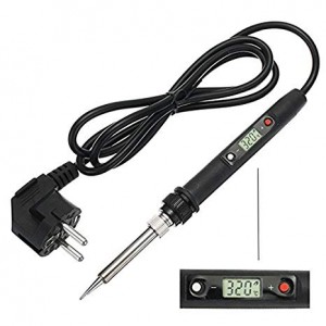 80W Soldering Iron with Digital Temperature Control - Ceramic Heating - 480℃ - LCD Thermostat - 936H