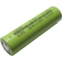 2600mAh Rechargeable Li-ion Battery Cell - 18650 - 3.6V - 9Wh