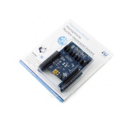 X-NUCLEO-CCA02M1 Digital MEMS microphones expansion board based on MP34DT01-M for STM32 Nucleo. X-NUCLEO-CCA02M1 Digital MEMS microphones expansion board based on MP34DT01-M for STM32 Nucleo.