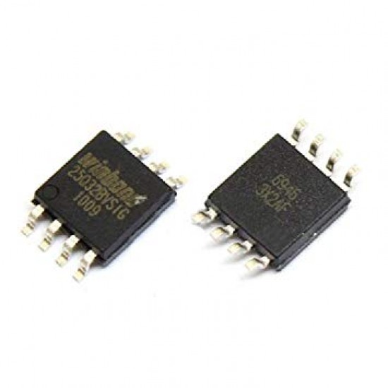 W25Q32BVSSIG - 32M-bit - Serial Flash Memory - SPI Interface - SOP8 - Winbond
