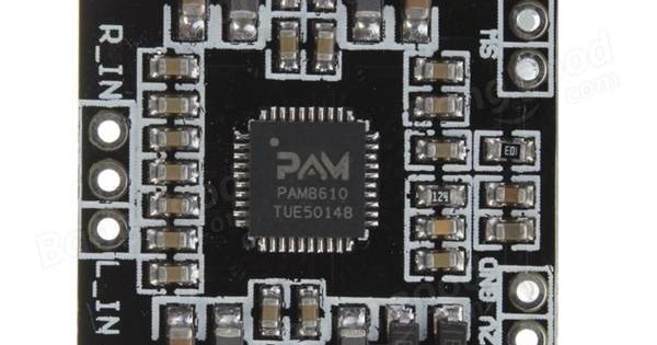 PAM8610 Class D Verstärker Board 2x15W Dual Channel Amplifier Board Stereo neu
