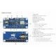 L76X Multi-GNSS HAT for Raspberry Pi, GPS, BDS, QZSS - Waveshare