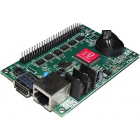 HD-E64 USB+LAN Based LED Display Controller with 16x HUB12 Card - 1024*256 - Single Color
