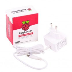 Official Raspberry Pi 4 USB-C Power Supply - 15.3W - 5.1V 3A