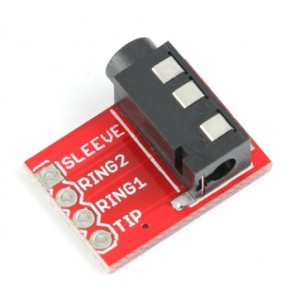 3.5mm Audio Jack TRRS Breakout Module 3.5mm Audio Jack TRRS Breakout Module