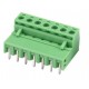 5085 7Pin Pluggable Screw Terminal Block Connector - Right Angle - 5.08mm Pitch - 2EDG5.08 - Set of M+F