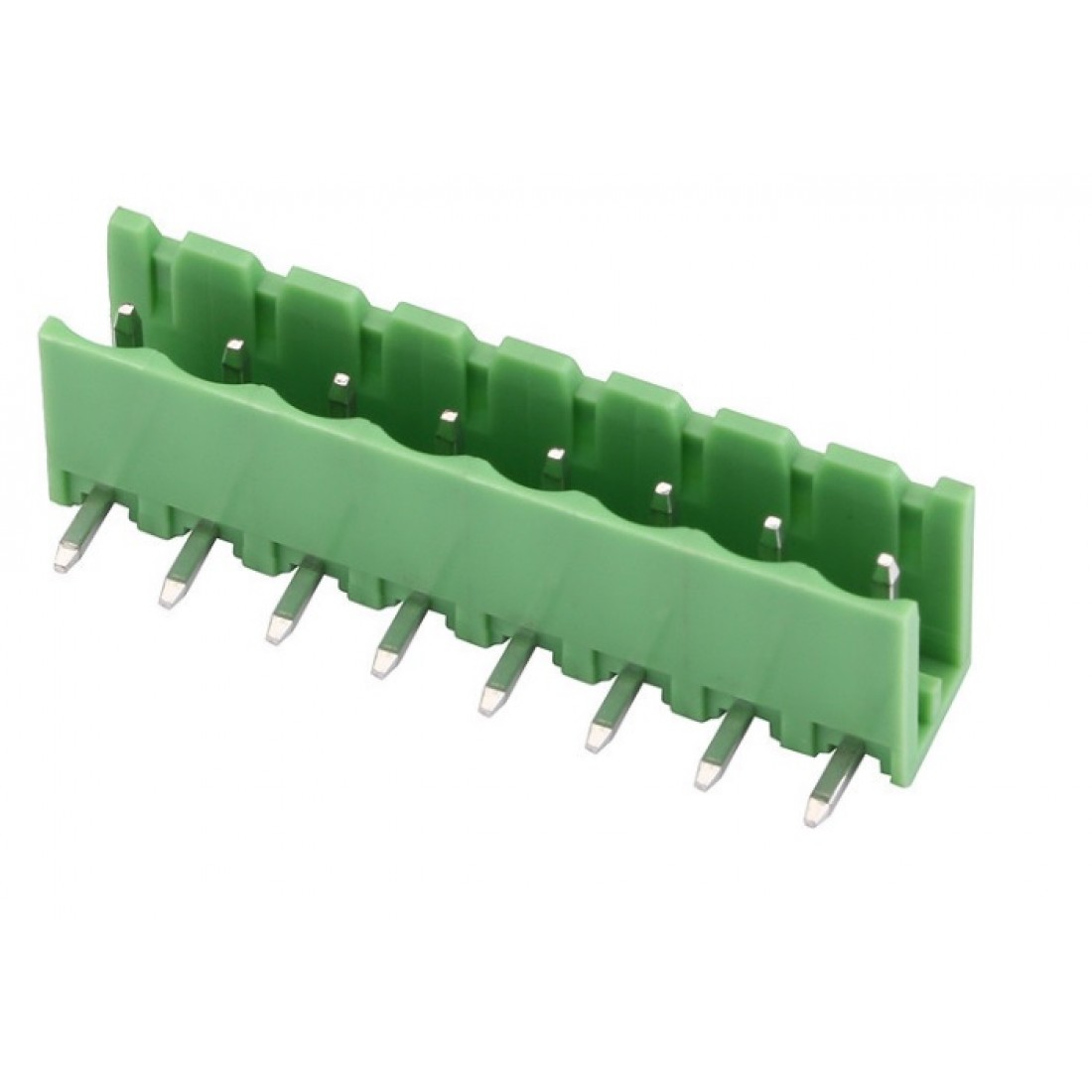 5085 8 Pin Pluggable Screw Terminal Block Connector - Right Angle - 5 ...