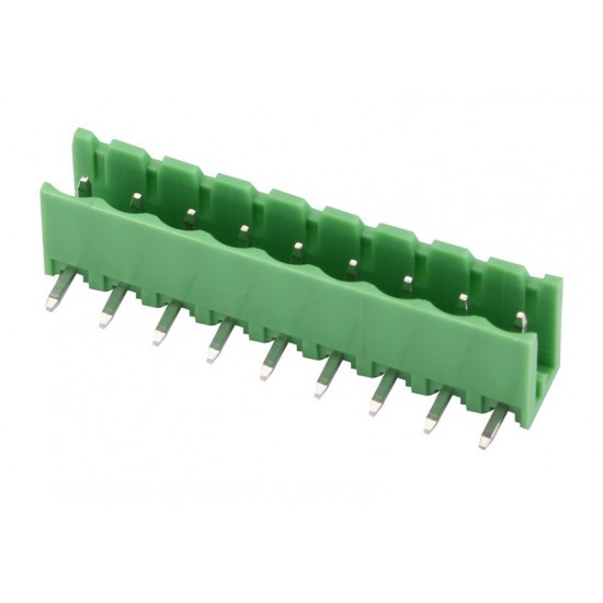 5085 9 Pin Pluggable Screw Terminal Block Connector - Right Angle - 5.08mm Pitch - 2EDG5.08 - Set of M+F
